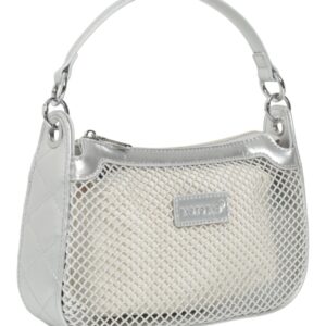 Τσάντα χειρός KX2504 – Ασημί BAG TO BAG - sukki.gr