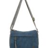 Τσάντα χιαστί WH8258 – Μπλέ BAG TO BAG - sukki.gr