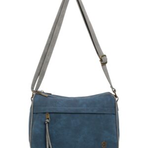 Τσάντα χιαστί WH8258 – Μπλέ BAG TO BAG - sukki.gr
