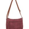 Τσάντα χιαστί WH8258 – Μπορντό BAG TO BAG - sukki.gr