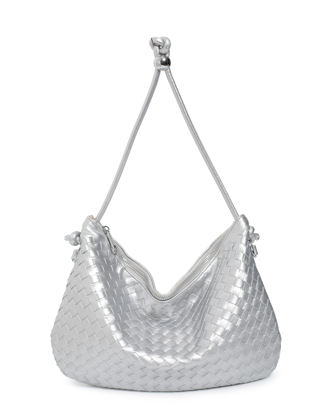 Τσάντα ώμου DD11252 – Ασημί BAG TO BAG - sukki.gr
