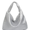 Τσάντα ώμου DD11251 – Ασημί BAG TO BAG - sukki.gr