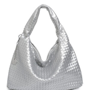 Τσάντα ώμου DD11251 – Ασημί BAG TO BAG - sukki.gr