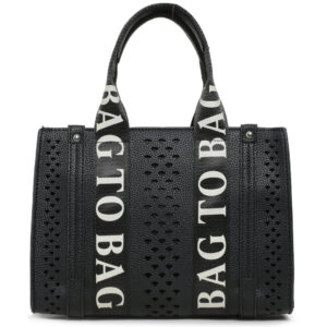Τσάντα χειρός KX2424 – Μαύρο BAG TO BAG - sukki.gr