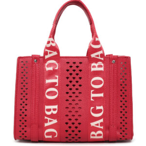 Τσάντα χειρός KX2424 – Κόκκινο BAG TO BAG - sukki.gr