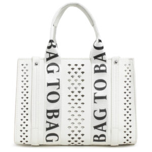 Τσάντα χειρός KX2424 – Ασπρο BAG TO BAG - sukki.gr