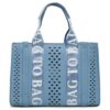 Τσάντα χειρός KX2424 – Γαλάζιο BAG TO BAG - sukki.gr