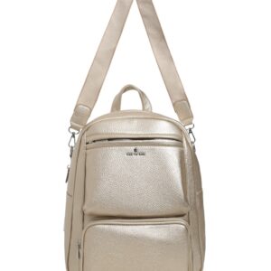Σακίδιο πλάτης QC-1202 – Χρυσό BAG TO BAG - sukki.gr