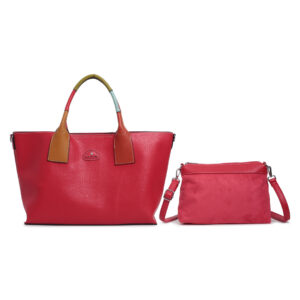 Τσάντα χειρός B-9783 – Κόκκινο BAG TO BAG - sukki.gr