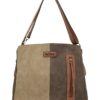Τσάντα ώμου WH25015 – Καφέ BAG TO BAG - sukki.gr