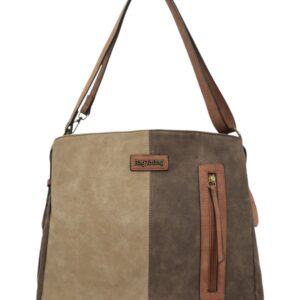 Τσάντα ώμου WH25015 – Καφέ BAG TO BAG - sukki.gr