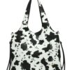 Τσάντα ώμου WH8509 – Ασπρο/Μαύρο BAG TO BAG - sukki.gr