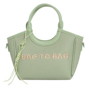 Τσάντα ώμου KX2507 – Πράσινο BAG TO BAG - sukki.gr