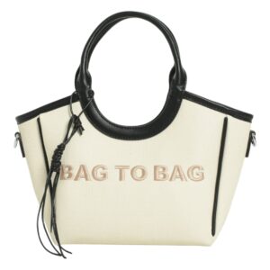 Τσάντα ώμου KX2507 – Ασημί BAG TO BAG - sukki.gr