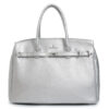 Τσάντα χειρός B-9782 – Ασημί BAG TO BAG - sukki.gr