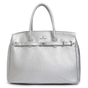 Τσάντα χειρός B-9782 – Ασημί BAG TO BAG - sukki.gr