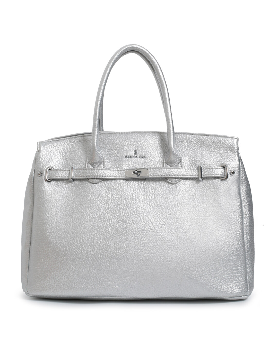 Τσάντα χειρός B-9782 – Ασημί BAG TO BAG - sukki.gr