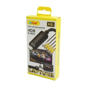 Andowl Q-HD32 Μετατροπέας Video RCA σε USB 2.0 Multi Viewer με 4 Video input Recorder - sukki.gr