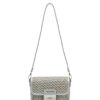 Τσάντα χιαστί J2502 – Ασημί BAG TO BAG - sukki.gr