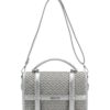 Τσάντα χειρός J2501 – Ασημί BAG TO BAG - sukki.gr