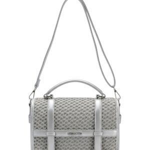 Τσάντα χειρός J2501 – Ασημί BAG TO BAG - sukki.gr