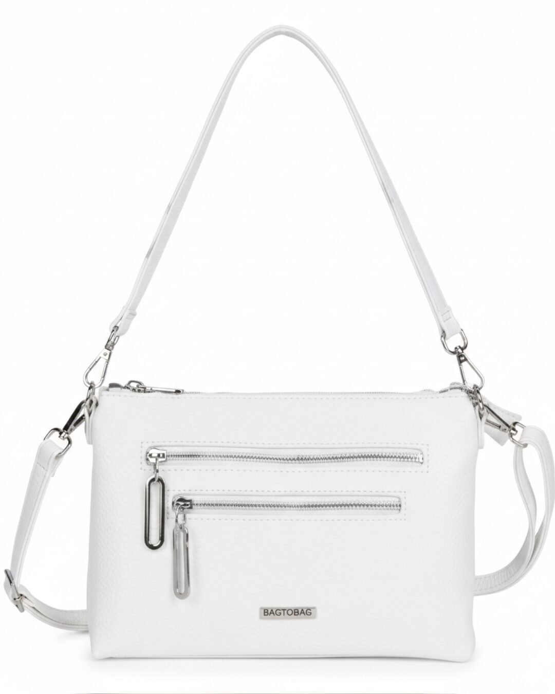 Τσάντα χιαστί XY-37019 – Ασπρο BAG TO BAG - sukki.gr