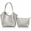Τσάντα ώμου XY-37006 – Ασημί BAG TO BAG - sukki.gr