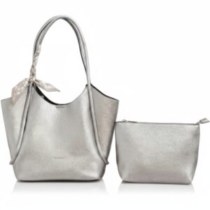 Τσάντα ώμου XY-37006 – Ασημί BAG TO BAG - sukki.gr