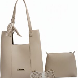 Τσάντα Ωμου XY-37005 – Μπέζ BAG TO BAG - sukki.gr