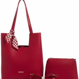 Τσάντα Ωμου XY-37005 – Κόκκινο BAG TO BAG - sukki.gr