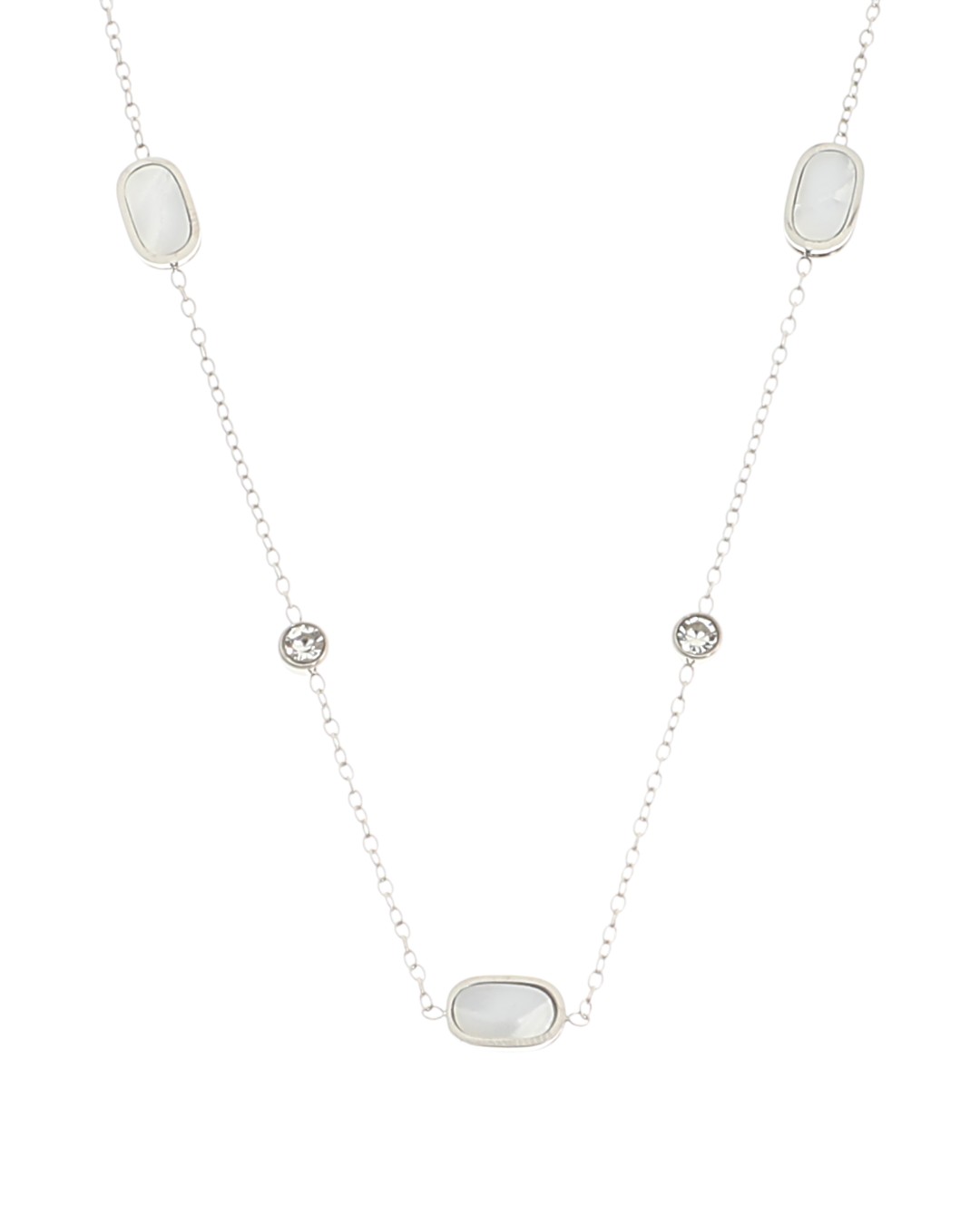 Κρεμαστό λαιμού JC-6601-15 – Ασημί BAG TO BAG - sukki.gr
