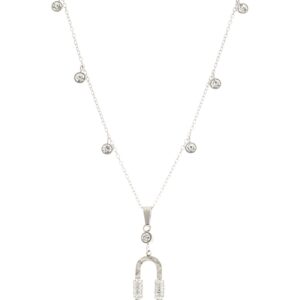 Κρεμαστό λαιμού JC-6601-4 – Ασημί BAG TO BAG - sukki.gr