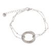 Βραχιόλι JC-6601-30 – Ασημί BAG TO BAG - sukki.gr