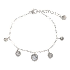 Βραχιόλι JC-6601-38 – Ασημί BAG TO BAG - sukki.gr