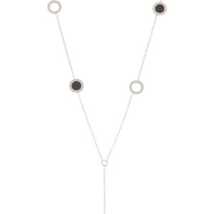 Κρεμαστό λαιμού JC-6601-22 – Ασημί BAG TO BAG - sukki.gr
