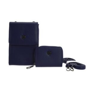 Πορτοφόλι-τσαντακι χιαστι BY-88815 – Μπλέ BAG TO BAG - sukki.gr