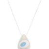 Κρεμαστό λαιμού AQE-9838-5 – Ασημί BAG TO BAG - sukki.gr