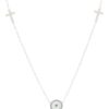 Κρεμαστό λαιμού AQE-9850-5 – Ασημί BAG TO BAG - sukki.gr