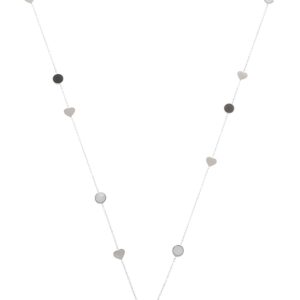 Κρεμαστό λαιμού JC-6601-9 – Ασημί BAG TO BAG - sukki.gr
