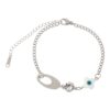 Βραχιόλι AQE-9823-5 – Ασημί BAG TO BAG - sukki.gr