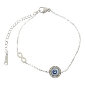 Βραχιόλι AQE-9817-5 – Ασημί BAG TO BAG - sukki.gr