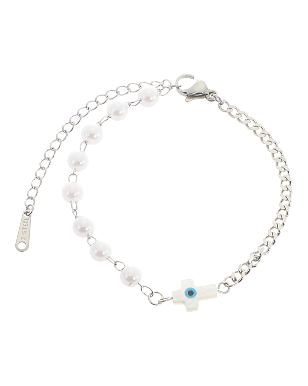 Βραχιόλι AQE-9821-5 – Ασημί BAG TO BAG - sukki.gr