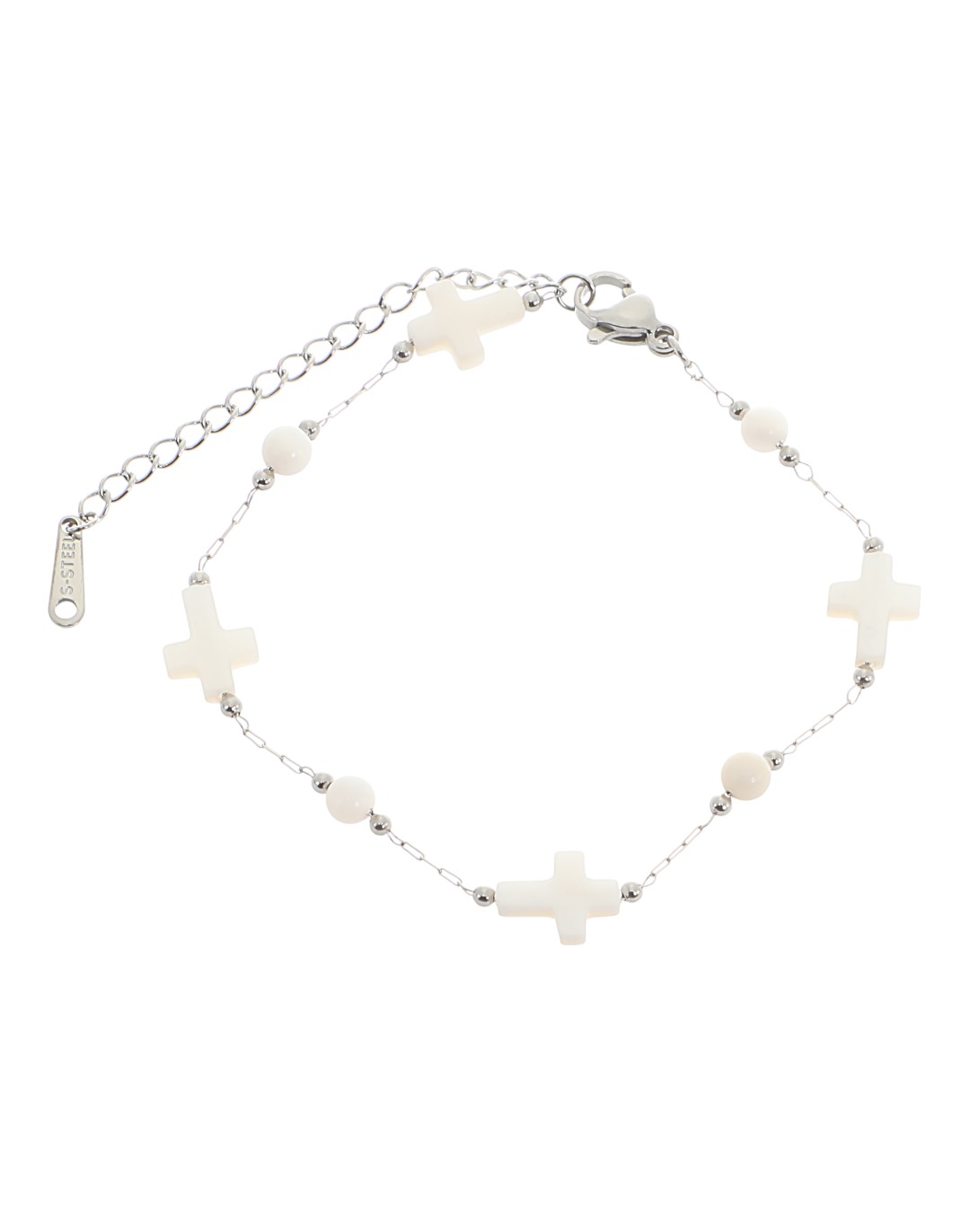 Βραχιόλι AQE-9818-5 – Ασημί BAG TO BAG - sukki.gr