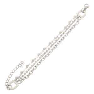 Βραχιόλι MK-7705-6 – Ασημί BAG TO BAG - sukki.gr