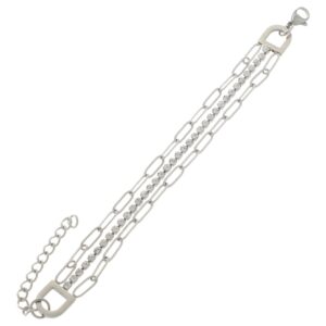 Βραχιόλι MK-77010-6 – Ασημί BAG TO BAG - sukki.gr