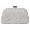 Τσάντα φάκελος clutch JH2232 – Ασημί BAG TO BAG - sukki.gr