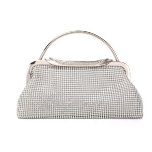 Τσάντα φάκελος clutch JH2220 – Ασημί BAG TO BAG - sukki.gr