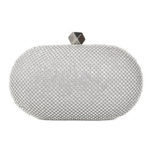 Τσάντα φάκελος clutch JH2226 – Ασημί BAG TO BAG - sukki.gr