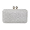 Τσάντα φάκελος clutch JH2227 – Ασημί BAG TO BAG - sukki.gr