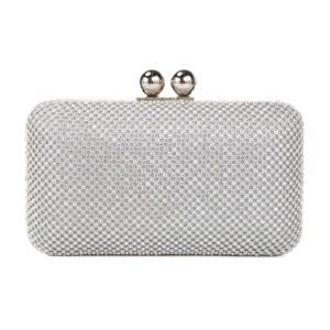 Τσάντα φάκελος clutch JH2227 – Ασημί BAG TO BAG - sukki.gr
